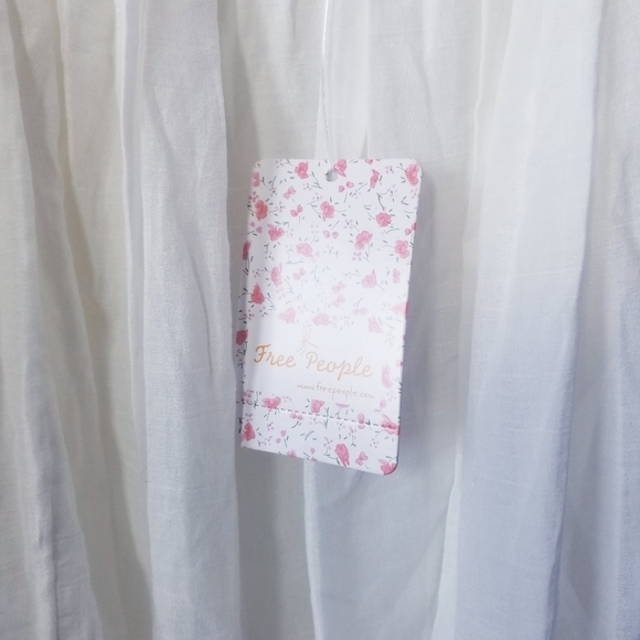 NWT Free People Hailey Mini Dress Size S White Ivory - Picture 4 of 7